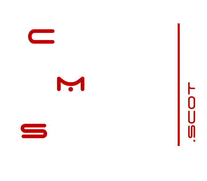 Cyber Made Simple logo in white